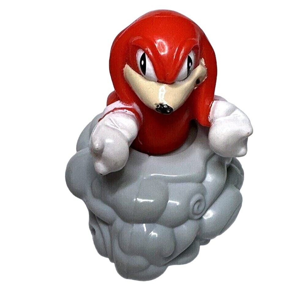 Vintage 1993 Sega Knuckles the Echidna Wind Up‎ Toy Cloud Wheels